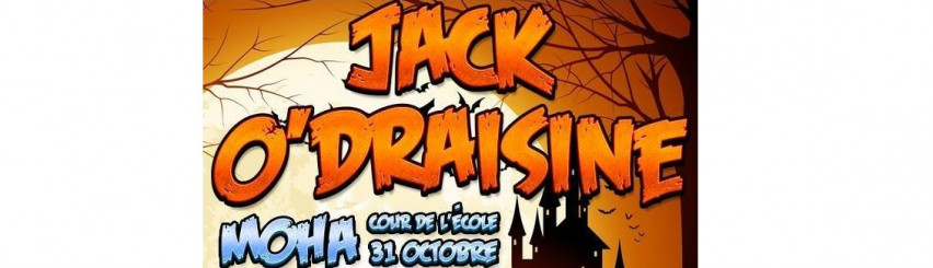 Illustration de l’évènement: Animation Halloween - Jack O'Draisine 2018