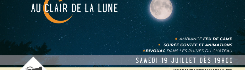 Illustration de l’évènement: Sous les étoiles - Au Clair de la Lune
