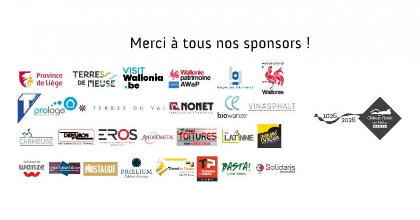 Merci à tous nos sponsors !